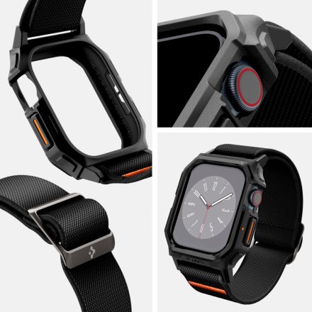 SPIGEN LITE FIT ”PRO” APPLE WATCH 10 (46 MM) MATTE BLACK