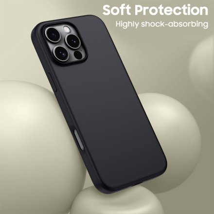 TECH-PROTECT SILICONE MAGSAFE IPHONE 16 PRO MAX MATTE BLACK