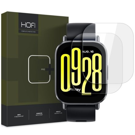 SZKŁO HARTOWANE HOFI GLASS PRO+ 2-PACK XIAOMI REDMI WATCH 5 ACTIVE CLEAR