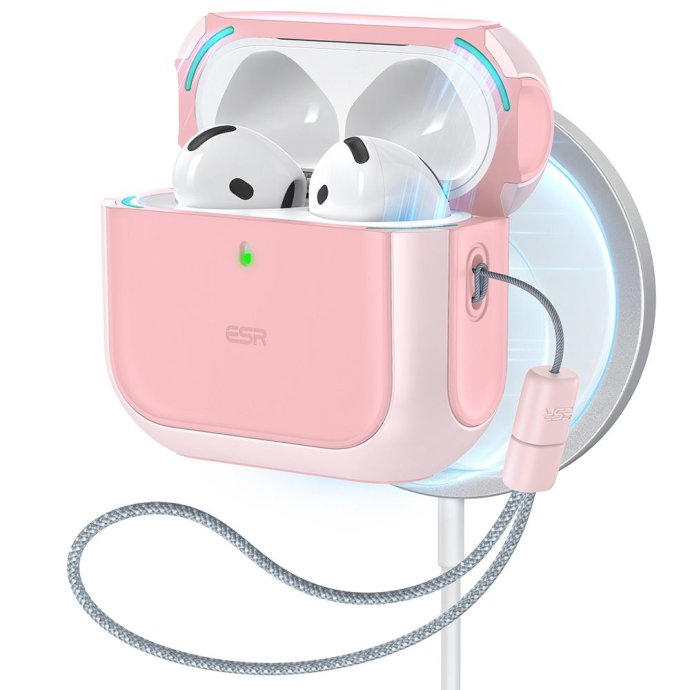 ESR ORBIT HALOLOCK MAGSAFE APPLE AIRPODS 4 PINK