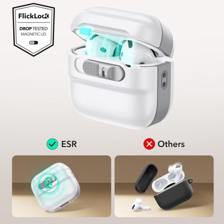 ESR PULSE HALOLOCK MAGSAFE APPLE AIRPODS 4 WHITE