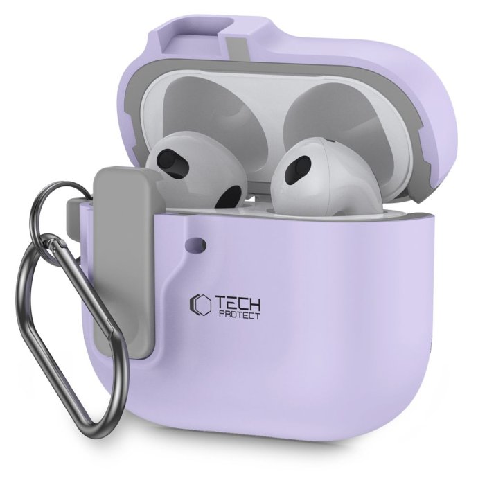 TECH-PROTECT SLIM HOOK APPLE AIRPODS 4 LAVENDER