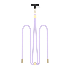 TECH-PROTECT C2S ROPE CROSSBODY STRAP LAVENDER/GOLD