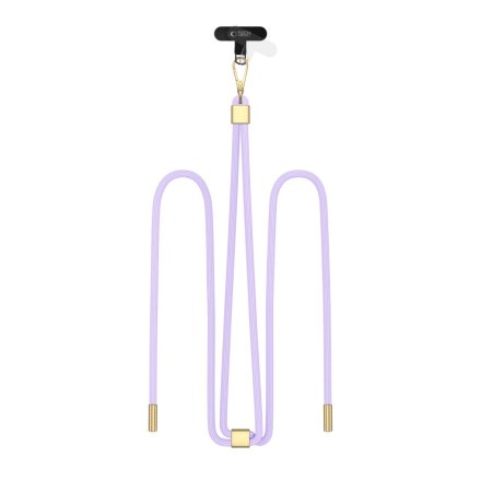 TECH-PROTECT C2S ROPE CROSSBODY STRAP LAVENDER/GOLD