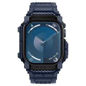 SPIGEN RUGGED ARMOR ”PRO” APPLE WATCH 10 (46 MM) NAVY BLUE
