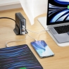 TECH-PROTECT DC80W-GAN 6-PORT DESKTOP CHARGER PD 80W / QC3.0 BLACK