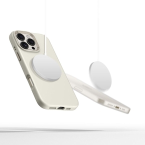 TECH-PROTECT SILIKON PURE MAGSAFE IPHONE 16 PRO MAX COSMIC LATTE