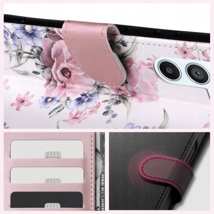 TECH-PROTECT WALLET XIAOMI REDMI 14C / POCO C75 BLOSSOM FLOWER