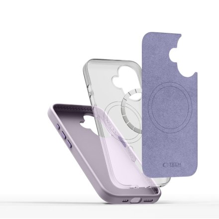 TECH-PROTECT SILICONE PURE MAGSAFE IPHONE 16 MAUVE