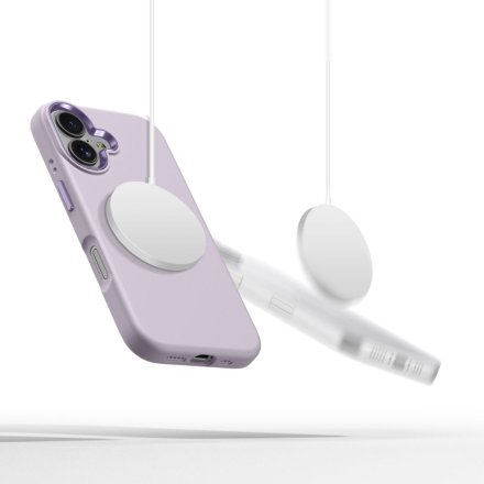 TECH-PROTECT SILICONE PURE MAGSAFE IPHONE 16 MAUVE