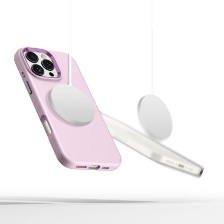 TECH-PROTECT SILICONE PURE MAGSAFE IPHONE 16 PRO MAX PINK PEARL