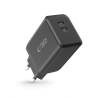 TECH-PROTECT NC45W-GAN 2-PORT NETWORK CHARGER PD 45W BLACK
