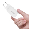TECH-PROTECT NC45W-GAN 2-PORT NETWORK CHARGER PD 45W WHITE