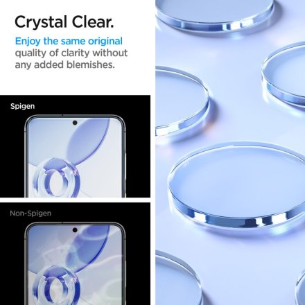 SZKŁO HARTOWANE SPIGEN GLAS.TR ”EZ FIT” 2-PACK GALAXY S24 FE CLEAR