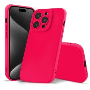 Etui SOFTY für Samsung M55 fuchsia