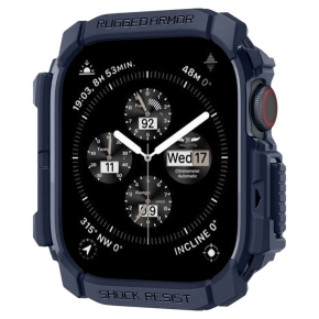 SPIGEN RUGGED ARMOR APPLE WATCH 10 (46 MM) NAVY BLUE