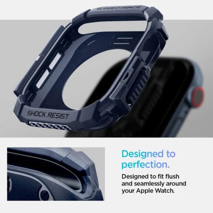 SPIGEN RUGGED ARMOR APPLE WATCH 10 (46 MM) NAVY BLUE