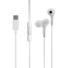 Wired earphones CELEBRAT D13 white