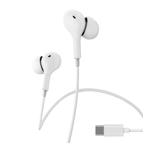 CELEBRAT D13 Type C Wired Headphones White