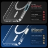 TECH-PROTECT FLEXAIR HYBRID CC MAGSAFE IPHONE 16 PRO MAX CLEAR