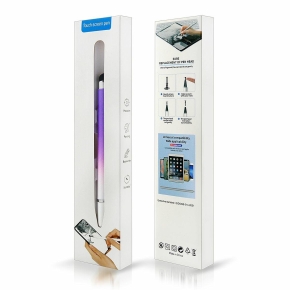 rysik touch screen pen bialo fioletowy