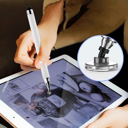 rysik touch screen pen bialy