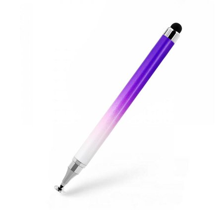 rysik touch screen pen bialo fioletowy