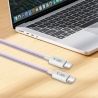 TECH-PROTECT ULTRABOOST LITE TYPE-C CABLE PD 60W / 3A 100CM MAUVE