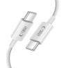 TECH-PROTECT ULTRABOOST LITE TYPE-C CABLE PD 60W / 3A 100CM COOL GREY