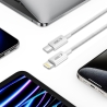 TECH-PROTECT ULTRABOOST LITE LIGHTNING CABLE PD 27W / 3A 100CM COOL GREY