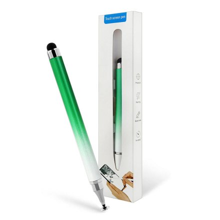 rysik touch screen pen bialo zielony