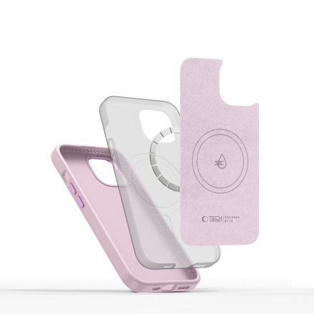 TECH-PROTECT SILICONE PURE MAGSAFE IPHONE 15 PINK PEARL