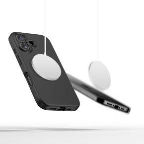 TECH-PROTECT LIQUID SILICONE MAGSAFE IPHONE 16 SCHWARZ