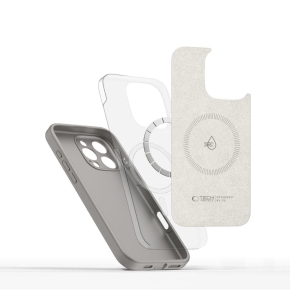 TECH-PROTECT LIQUID SILICONE MAGSAFE IPHONE 16 PRO STEINGRAU