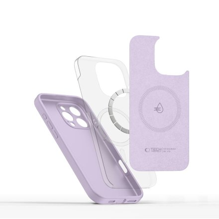 TECH-PROTECT LIQUID SILICONE MAGSAFE IPHONE 16 PRO MAUVE