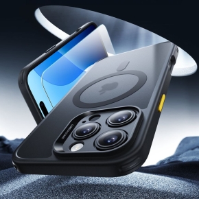 ESR CLASSIC PRO SET HALOLOCK MAGSAFE IPHONE 16 PRO FROSTED SCHWARZ