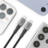 TECH-PROTECT ULTRABOOST DNA TYPE-C CABLE PD 60W / 3A 200CM IRON GREY