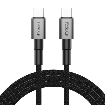 TECH-PROTECT ULTRABOOST DNA TYPE-C CABLE PD100W/5A 200CM IRON GREY