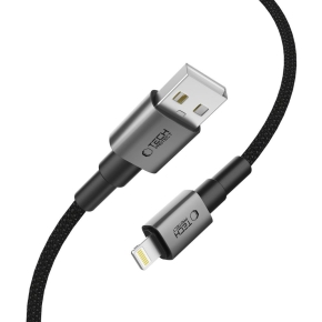 TECH-PROTECT ULTRABOOST DNA LIGHTNING CABLE 15W/3A 200CM IRON GREY