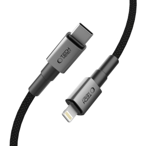TECH-PROTECT ULTRABOOST DNA LIGHTNING CABLE PD 27W / 3A 100CM IRON GREY