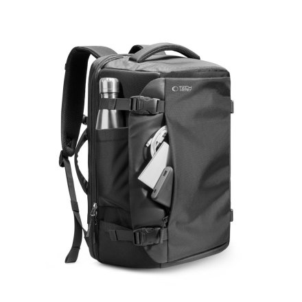 TECH-PROTECT DEFENDER S40 TRAVEL LAPTOP BACKPACK 40L BLACK