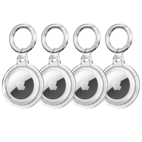 TECH-PROTECT ICON 4-PACK APPLE AIRTAG 1 / 2 CLEAR