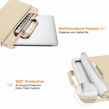 TECH-PROTECT POCKET BAG LAPTOP 15-16 DESERT BEIGE