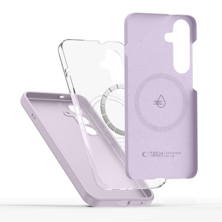 TECH-PROTECT LIQUID SILICONE MAGSAFE GALAXY S25 MAUVE