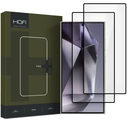 SZKŁO HARTOWANE HOFI GLASS PRO+ 2-PACK GALAXY S25 ULTRA BLACK