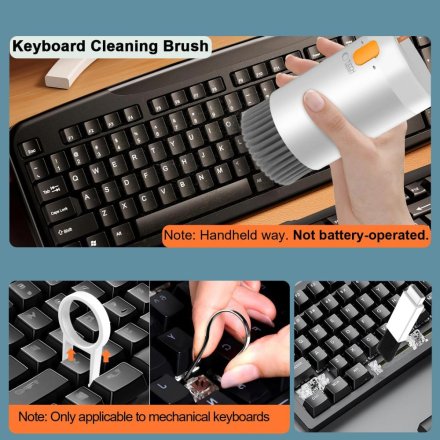 TECH-PROTECT CS01 CLEANER SET 20IN1 FOR PHONE & EARPHONE & TABLET & LAPTOP WHITE