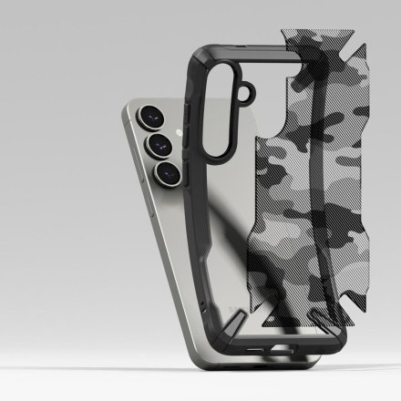 RINGKE FUSION X GALAXY S25+ PLUS CAMO BLACK