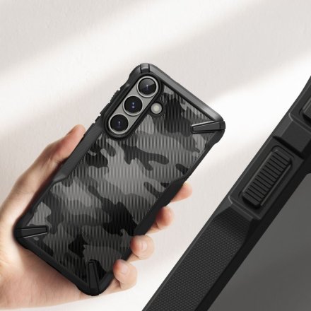 RINGKE FUSION X GALAXY S25+ PLUS CAMO BLACK