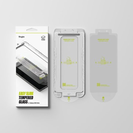 SZKŁO HARTOWANE RINGKE EASY SLIDE 2-PACK GALAXY S25 ULTRA CLEAR