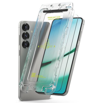 SZKŁO HARTOWANE RINGKE EASY SLIDE 2-PACK GALAXY S25 CLEAR